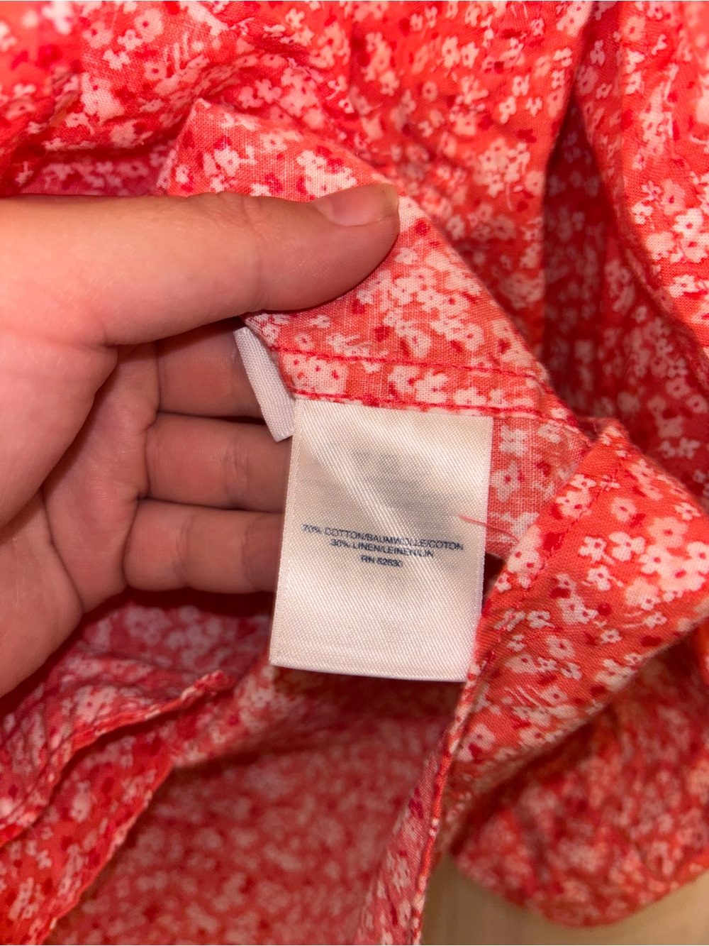 Lands end button down - Picture 6 of 9